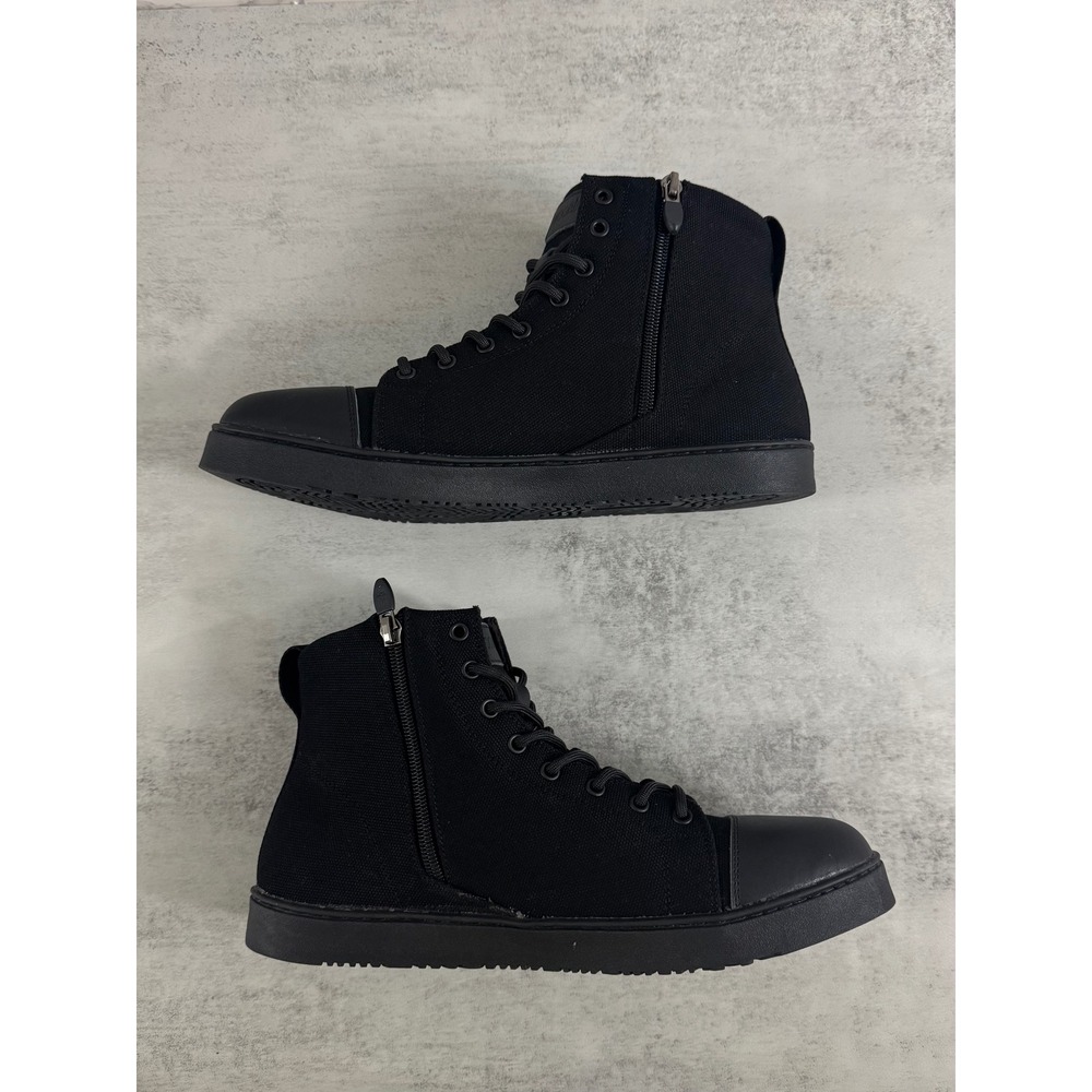 Woobies MOD-2 Black Tactical High Top Side Zip Shoes Mens Size 8 - Picture 4 of 7